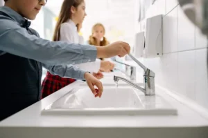 hand washing for kids safety in school