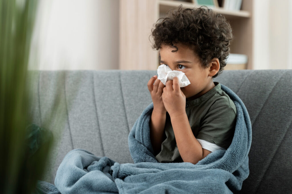 symptoms of flu in children 2025